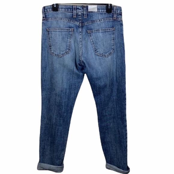 Current Elliot The Fling distressed slim bf  jean - Picture 2 of 10